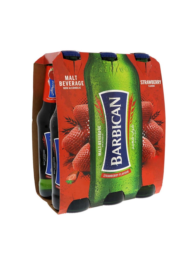 باربيكان مشروب شعير الفراولة الخالي من الكحول - Image 1
