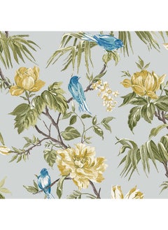 Next Birds And Blooms Grey Removable Wallpaper  - Image 1