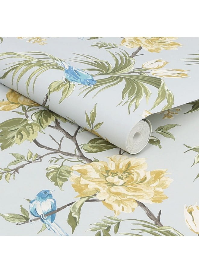 Birds And Blooms Grey Removable Wallpaper - pzsku/Z186CA0D4DD553637DBEFZ/45/_/1720090719/3e81b029-9f15-4e83-8264-7803e98fdff9