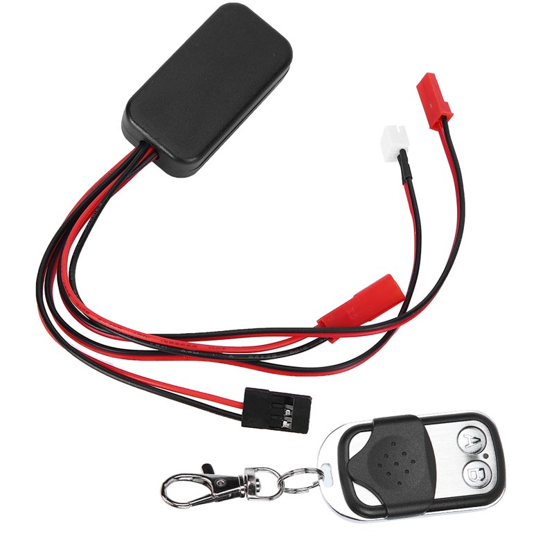 مستقبل بعيد المطابقة محاكاة لجهاز تحكم الوينج مع سدادة مناسبة لسيارة RC 1/10 SCX10 D90 D110 - Image 2