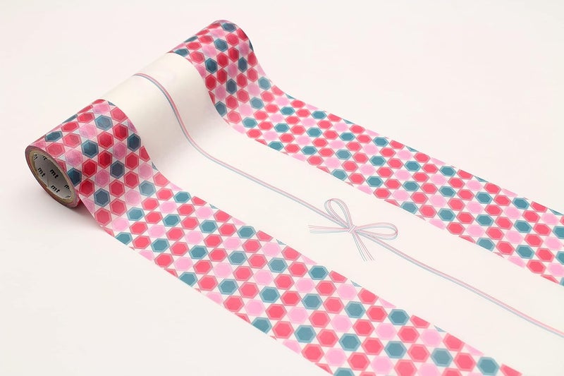 MT mt Washi Wrapping Paper, noshi kikko, 155 mm x 5 mtrs (Pack of 1) - Image 1