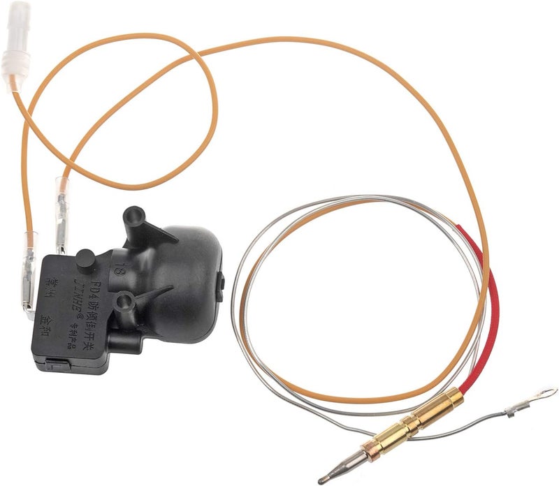 Timsec Propane Tank Top Heater Thermocoupler 2304885, F237349 and FD4 Dump Switch, Fasten Type Thermocouple Safety Assembly Kit, Compatible with Mr Heater, Dura Heat, COSTWAY, Remington, ProCom - Image 2