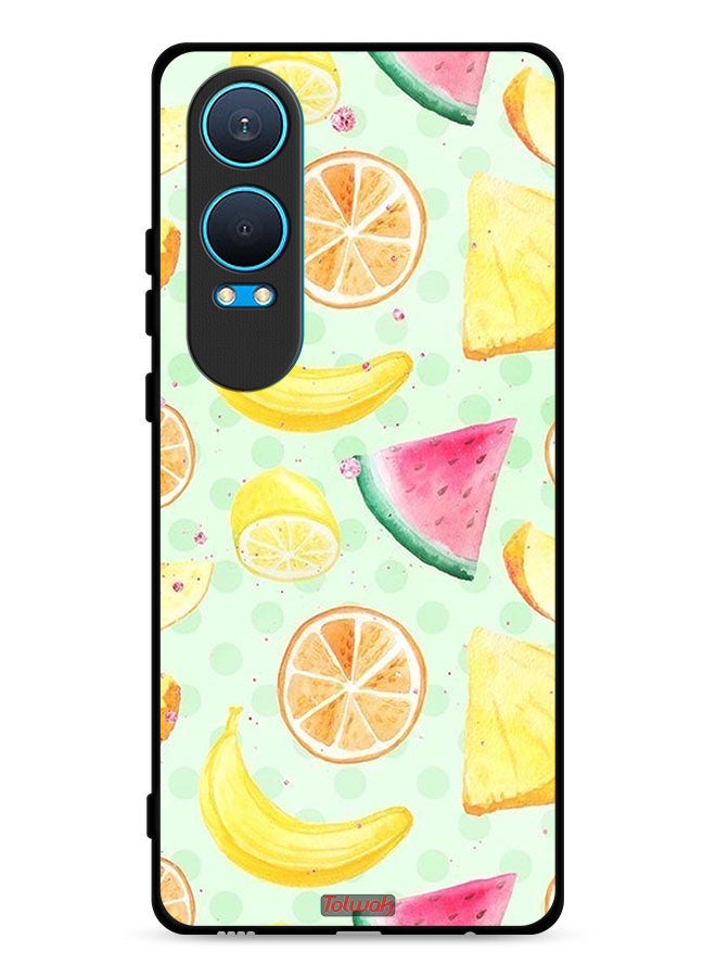 Tolwak OnePlus Nord CE4 Lite 5G Protective Case Cover Fruits Watercolor Art - Image 1