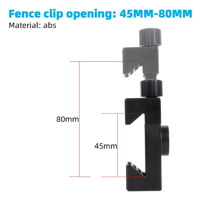 FPN Cell Phone Fence Mount for iPhone, GoPro, Insta360, and Other Action Cameras, Mevo Start for Baseball Softball Tennis Recording, Cameras Net Chain Link Fence Clip Mount Holder - Image 2