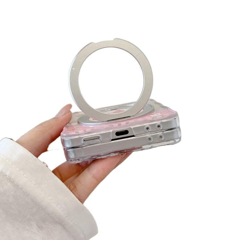 MagSafe Case | Clear Acrylic | Shockproof Cover for Samsung Galaxy Z Flip 6 - Image 5