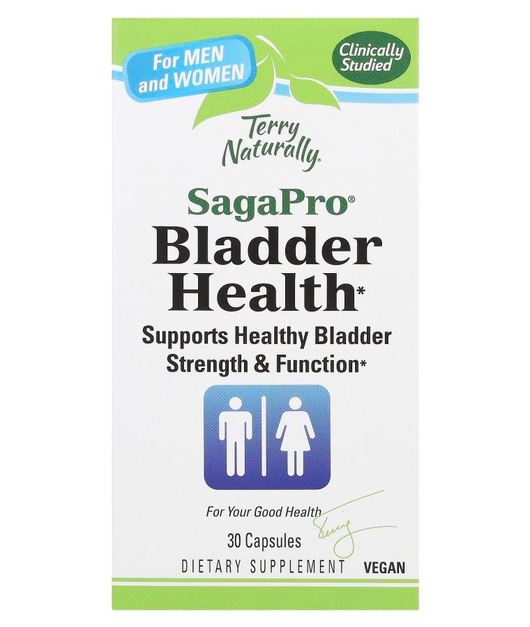 Terry Naturally SagaPro Bladder Health For Men and Women 30 Capsules (100 mg per Capsule)