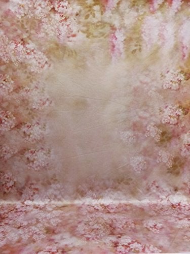 KonPon 5x6.5ft Colorful Fantasy Background Pink Painting Flower Backdrop for Photography Baby Shower Backdrop Maternity Shoots Newborn Photo Studio Background Seamless - Image 5