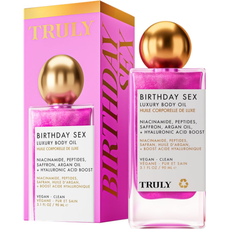 Truly Beauty Birthday Sex Luxury Body Oil - Image 1