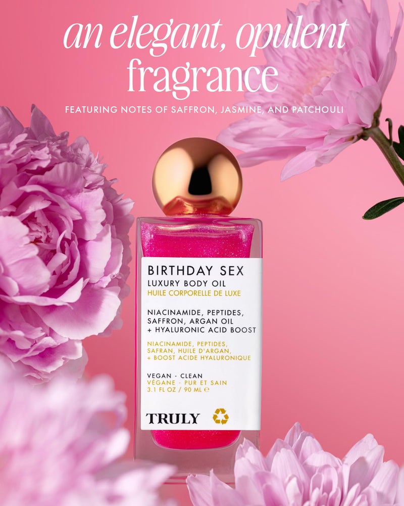 Truly Beauty Birthday Sex Luxury Body Oil - Image 4
