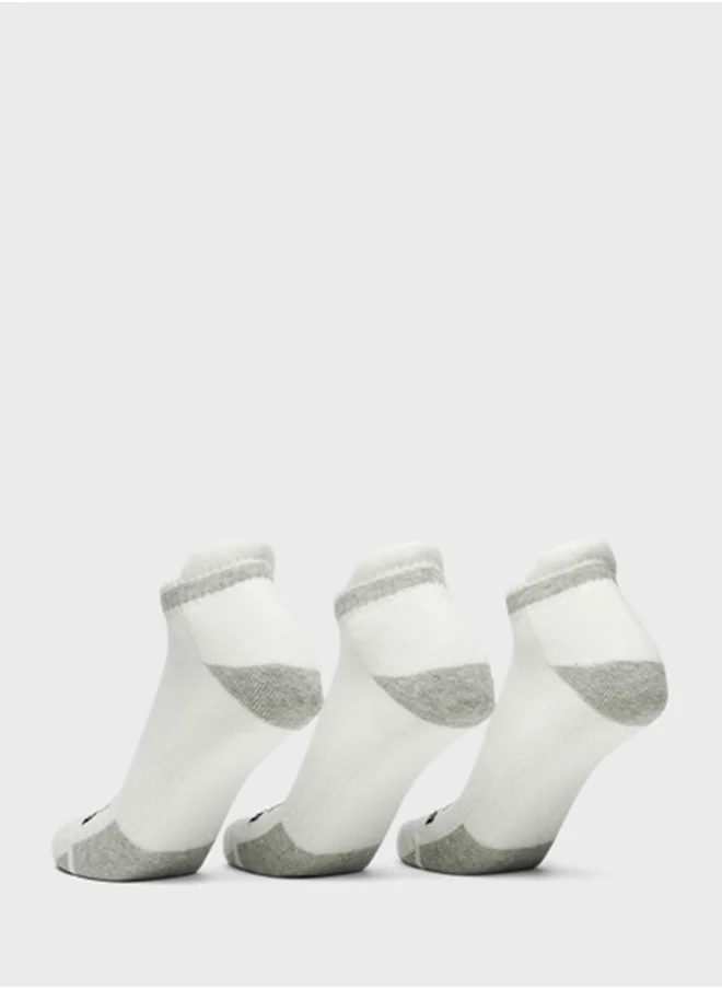 Kappa 3 Pack Logo Ankle Socks