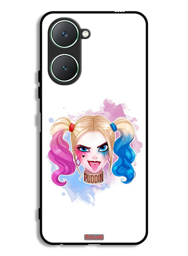 Tolwak Vivo Y18i 4G Protective Case Cover Harley Quinn Art - Image 1