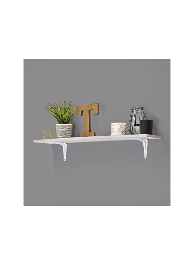 The Bros The Bros Shelf Bracket - 6" x 8", White, 10-Pack  - Image 5