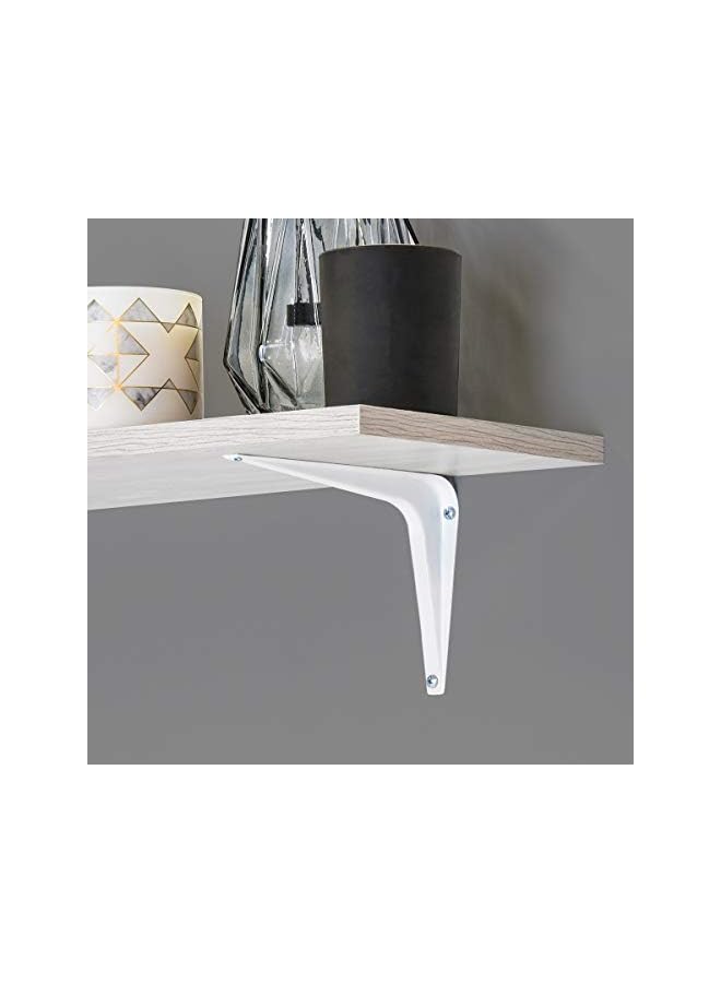 The Bros The Bros Shelf Bracket - 6" x 8", White, 10-Pack  - Image 4