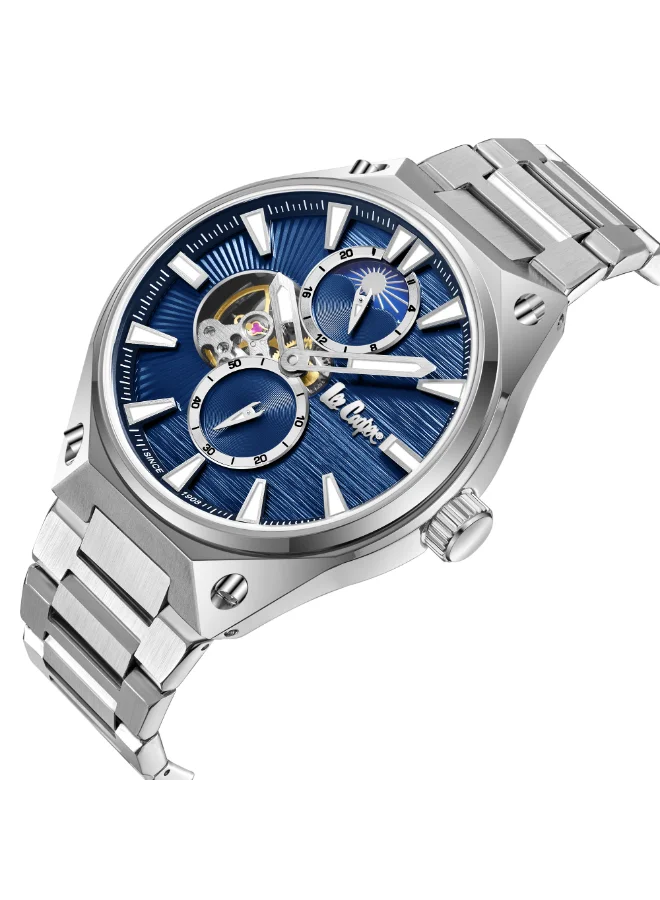 Lee Cooper Men's Metal Automatic Watch LC08123.390 - 45 mm