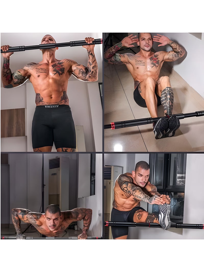 95-135cm Strength Training Adjustable Pull-up Bar Home Door Mind Gym Bar, Installation Without Screws, Gym Equipment Home Sport - Image 2