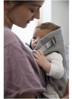 BABYBJORN Baby 3D Jersey Carrier Mini Light Grey  - Image 4