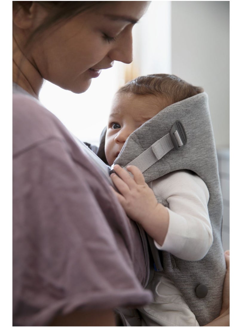 BABYBJORN Baby 3D Jersey Carrier Mini Light Grey  - Image 4