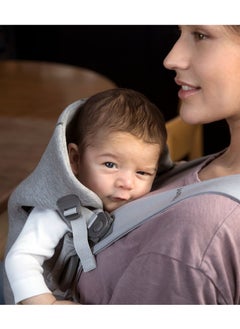 BABYBJORN Baby 3D Jersey Carrier Mini Light Grey  - Image 5