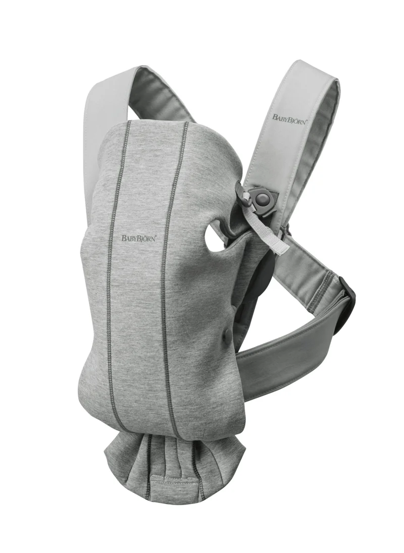 BABYBJORN Baby 3D Jersey Carrier Mini Light Grey