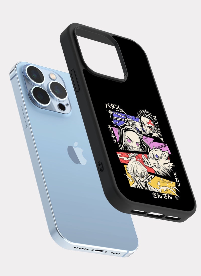 PXLAAT iPhone 13 Pro case cover  Slayer Kimetsu No - Image 2