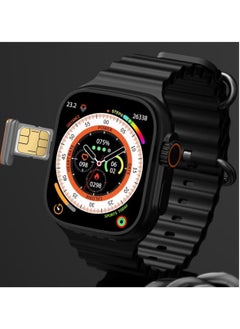 ELTRAZONE TU94 5G Android Smart Watch – Sleek Smartwatch with SIM Slot, Dual Straps, and Multi-App Support for Men & Women (Black)  - Image 1