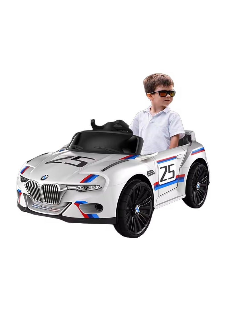 ضحكة  سيارة كهربائية للأطفال – تصميم رياضي فاخر مع تحكم عن بُعد وأضواء وموسيقى - Image 4