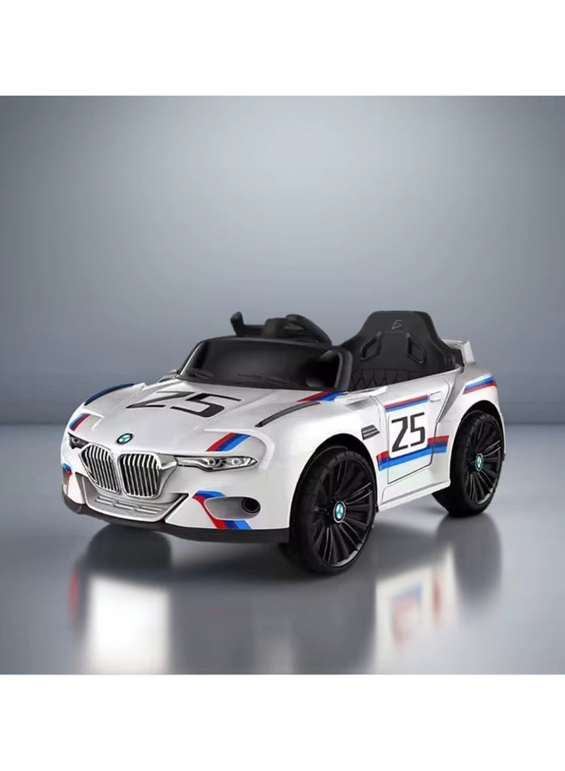 ضحكة  سيارة كهربائية للأطفال – تصميم رياضي فاخر مع تحكم عن بُعد وأضواء وموسيقى - Image 1