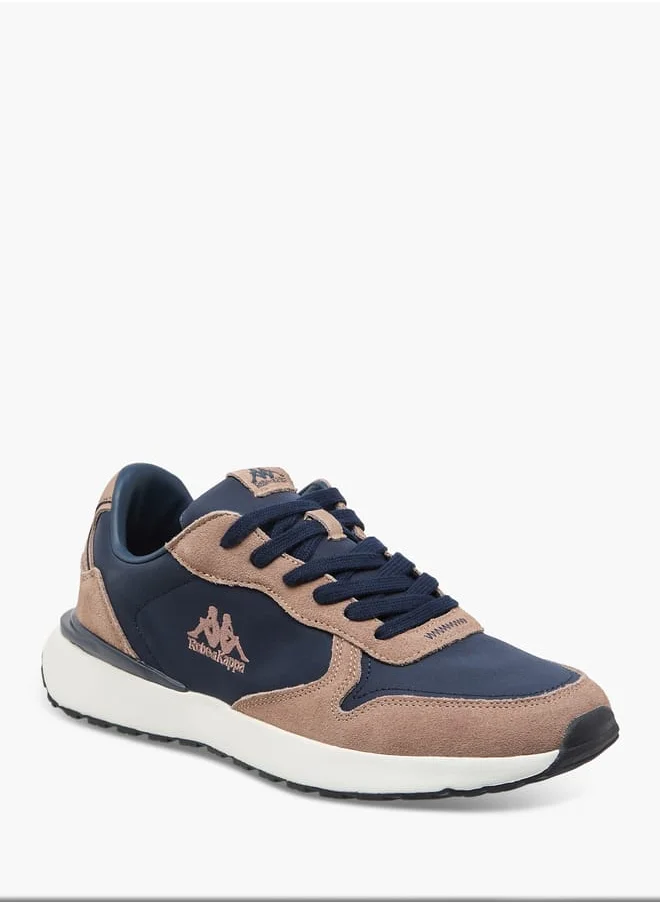 كابا Men's Logo Detail Lace-Up Sports Shoes