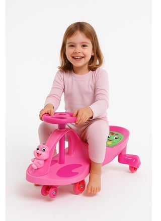 Amazing Swing Car with 360 Degree Swivel Handle and Light-Up PU Wheels for Kids Twist, Rotate and Go - Multi Color Product - pzsku/Z186DD354198C0F368DC2Z/45/1751702267/9da076e9-fa01-4a48-b6fb-a9e6a236e9ac