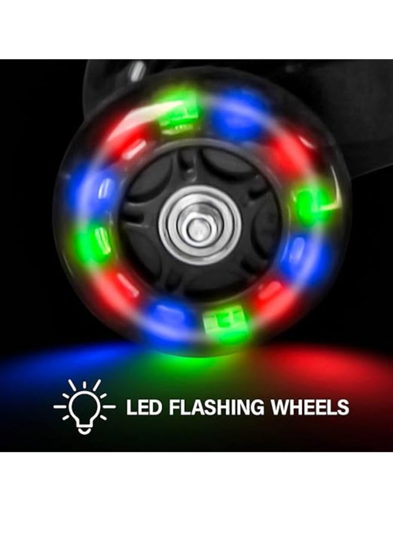 null - Amazing Swing Car with 360 Degree Swivel Handle and Light-Up PU Wheels for Kids Twist, Rotate and Go - Multi Color Product - Image 1