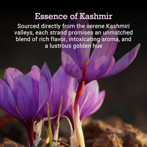 First Bud Organics Pure Kashmiri Mongra Saffron (1g) | Grade A++ Kesar | Lab Tested | Original Kesar Threads | No Added Color | Premium Quality by First Bud Organics - Image 4