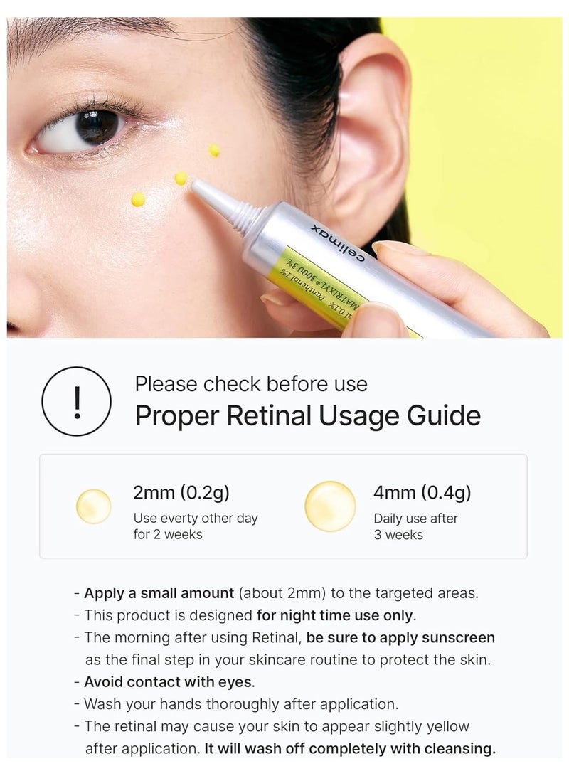 سيليماكس Value Pack of 2 - The Vita A Retinal Shot Tightening Booster | with Liposomized Retinal, Matryxyl, Pore Minimizer, Wrinkles & Fine Lines, Firmer Skin, 15ml x 2 - Image 2