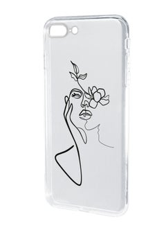 Face & Flowers black
