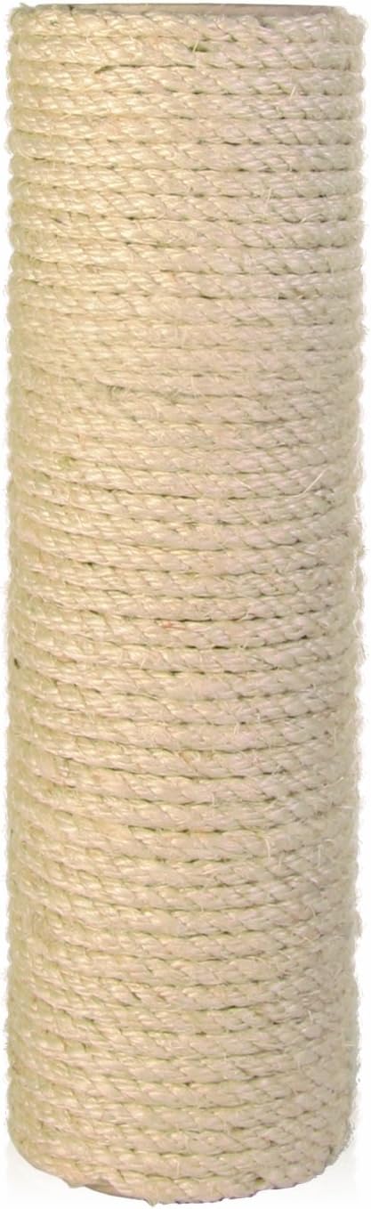 TRIXIE Replacement Sisal Post for Scratching Posts Cat Trees and Cat Towers 35 in x 118 in 9 x 30 cm - Image 1