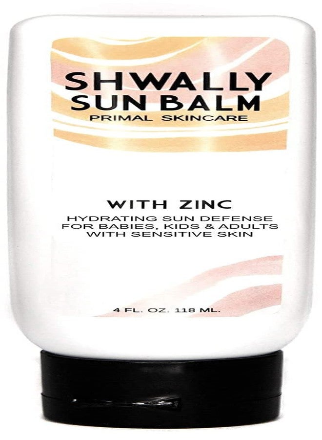 Shwally Zinc & Avocado Mineral SunBalm 30SPF, The Only Real Primal Sun Lotion - 100% Grass Fed Tallow, Avocado Oil & Non-Nano Zinc Oxide - Pregnancy Safe (Coconut + Vanilla, 4 Fl Oz & Not Tinted) - Image 1