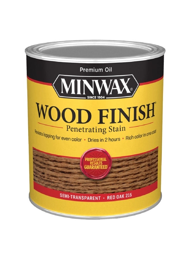 Minwax Wood Finish Penetrating Stain Red Oak 215 1qt 70040444 - Image 1