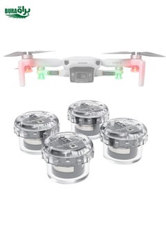Sunnylife 2-Green + 2-Red Night Strobe LED Light Indicator Light for DJI Mavic 2 / Mini / Mavic Air 2 / FPV