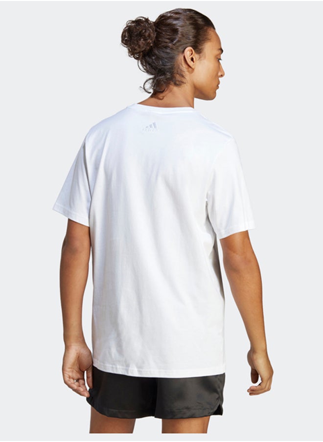 Adidas - Essentials Single Jersey Big Logo T-Shirt - Image 1