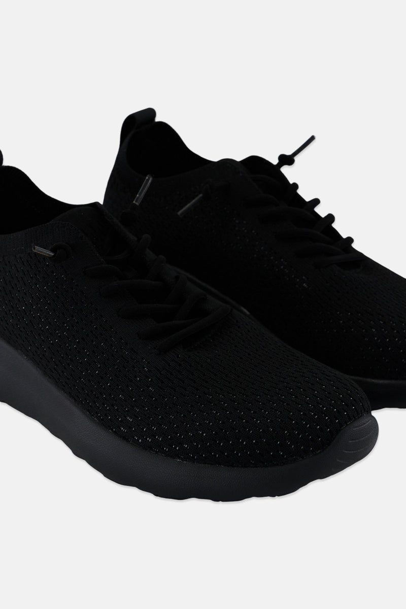 RBX Men Lace Up Outdoor Shoes, Black - Image 3