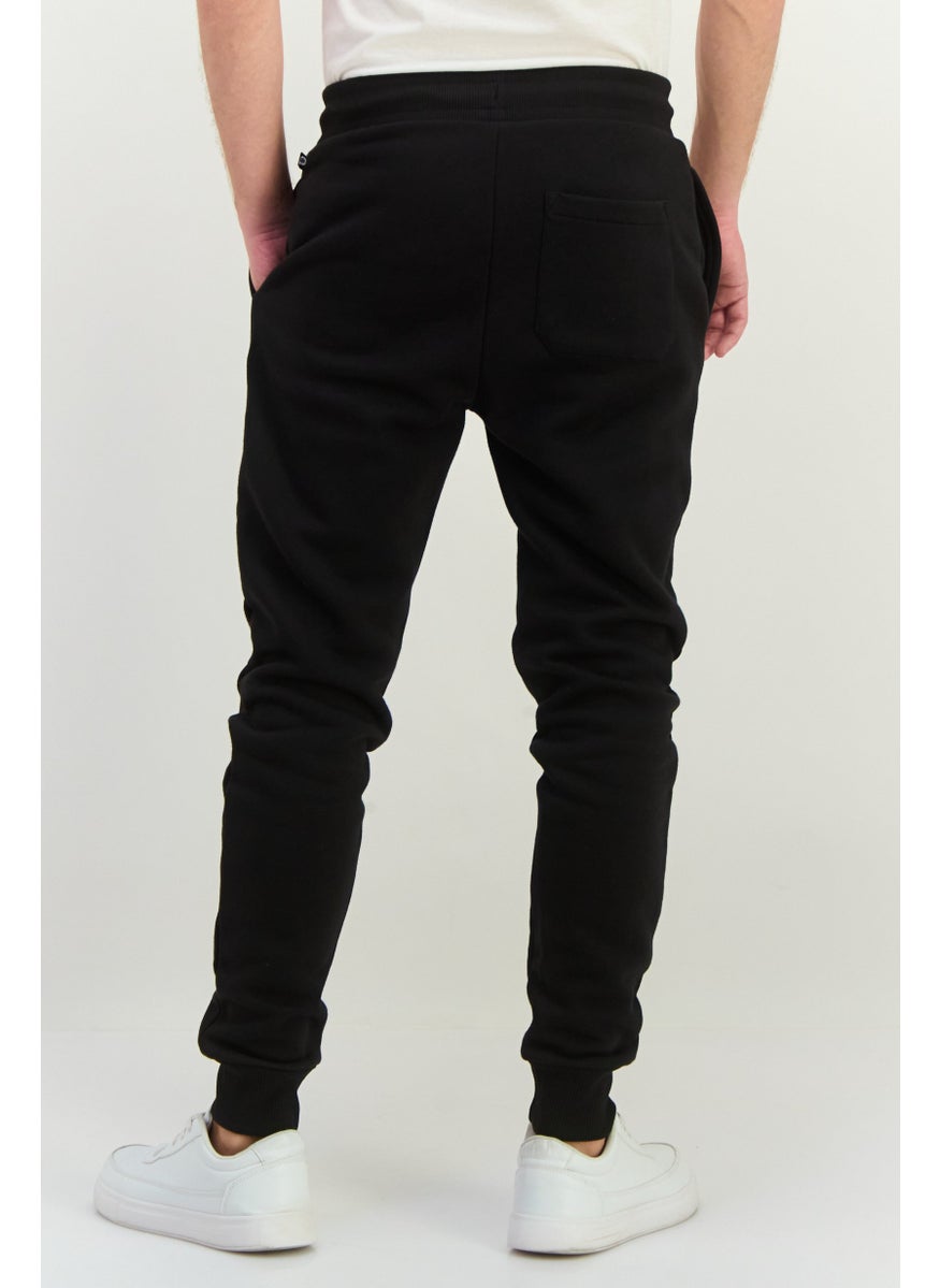 Penfield Men Classic Fit Brand Logo Sweatpants, Black  - Image 3