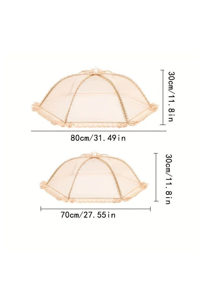 هومستر 1 فرسخ مكعّب، تغطية غطاء نباتي، تغطية وجبة وطاولة غطاء نباتي، تغطية مظلة نباتية غطاء قابل للطي مقاوم للغبار، البعوض المضاد للتراب والمضاد للتراب والمضاد للذباب - Image 3