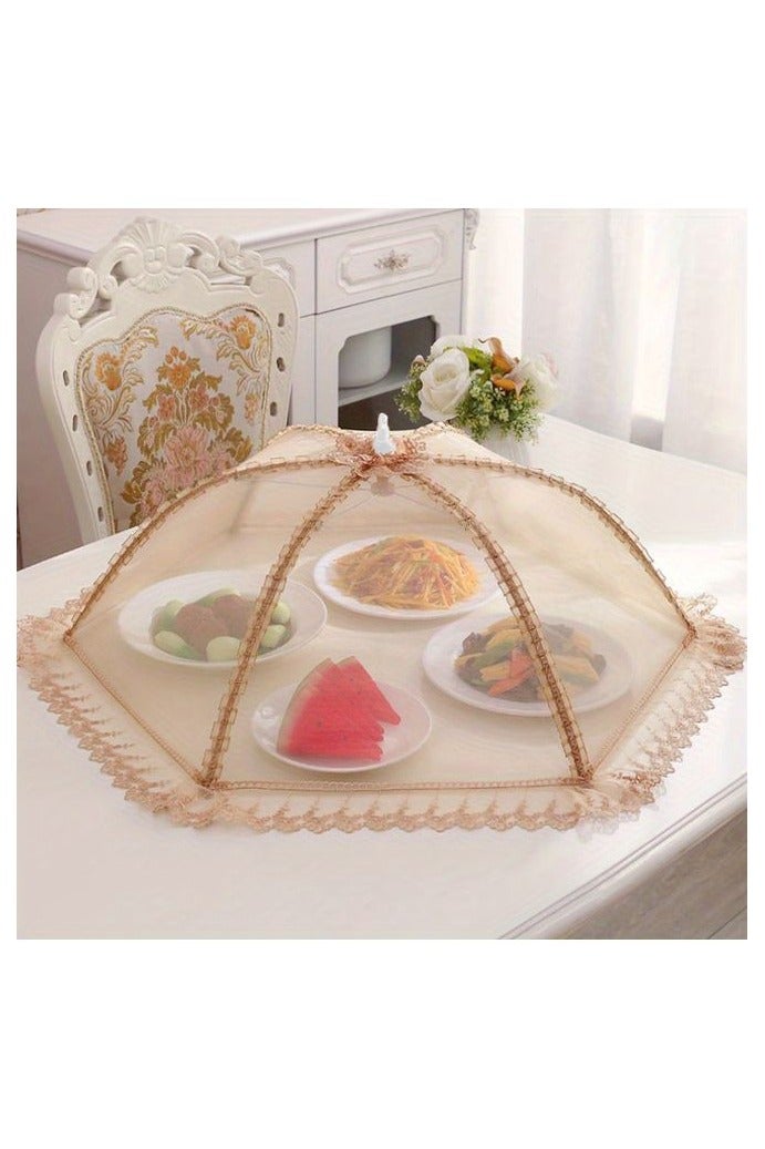 هومستر 1 فرسخ مكعّب، تغطية غطاء نباتي، تغطية وجبة وطاولة غطاء نباتي، تغطية مظلة نباتية غطاء قابل للطي مقاوم للغبار، البعوض المضاد للتراب والمضاد للتراب والمضاد للذباب - Image 1