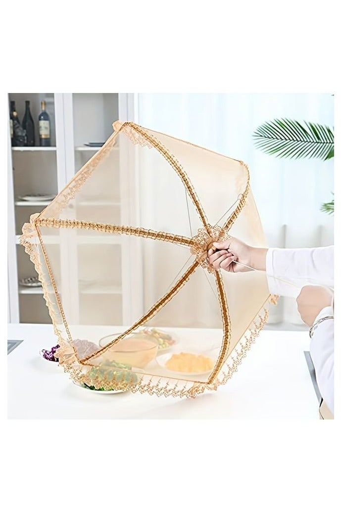 هومستر 1 فرسخ مكعّب، تغطية غطاء نباتي، تغطية وجبة وطاولة غطاء نباتي، تغطية مظلة نباتية غطاء قابل للطي مقاوم للغبار، البعوض المضاد للتراب والمضاد للتراب والمضاد للذباب - Image 2