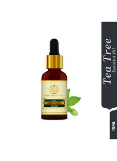 Khadi Natural Tea Tree Pure Essential Oil| Latest International Packaging| Provides Fresh & Purifying Experience| Anti Inflammatory Properties| Skincare & Haircare| Improves Scalp Health| Helps Reduce Spots| 15Ml  - Image 2