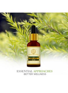 Khadi Natural Tea Tree Pure Essential Oil| Latest International Packaging| Provides Fresh & Purifying Experience| Anti Inflammatory Properties| Skincare & Haircare| Improves Scalp Health| Helps Reduce Spots| 15Ml  - Image 4