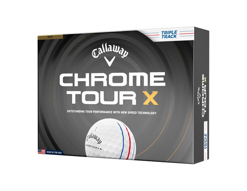 Callaway Golf Chrome Tour X 2026 Golf BallsWhite Triple TrackOne Dozen - Image 2