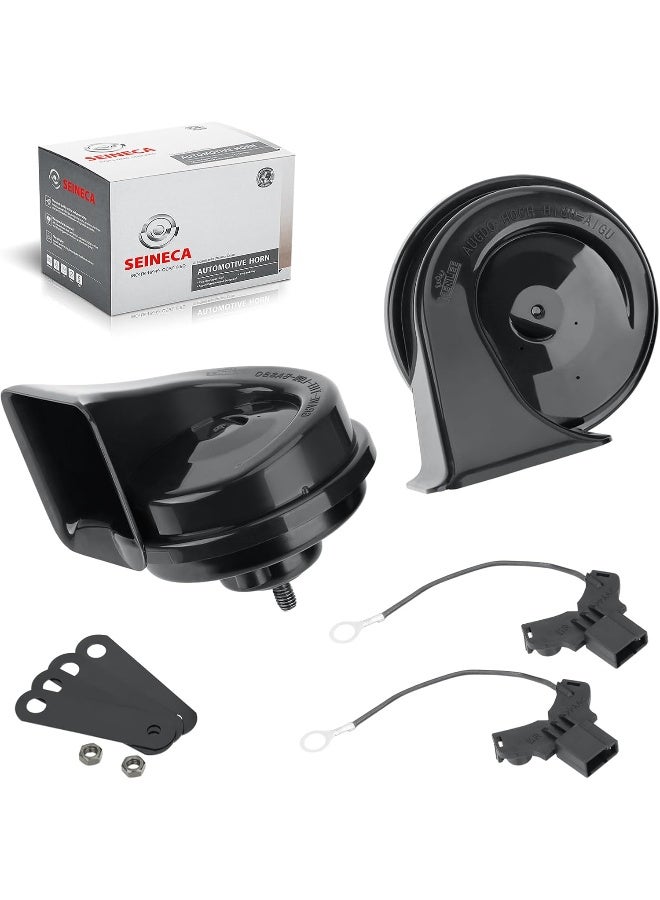 SEINECA SEINECA Car Horn Compatible with Toyota, 12V Waterproof Snail Horn High/Low Tone Kit, 110-125 DB  - Image 1