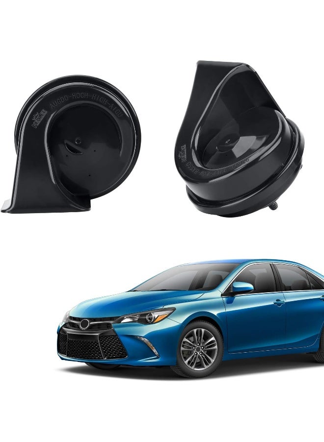 SEINECA SEINECA Car Horn Compatible with Toyota, 12V Waterproof Snail Horn High/Low Tone Kit, 110-125 DB  - Image 2