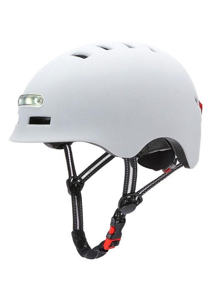 Outdoor Sports - Helmet with front and back Chargeable Led Lamp Lights MTB Bike  Skates and Scooter  Helmet for Unisex - Image 1
