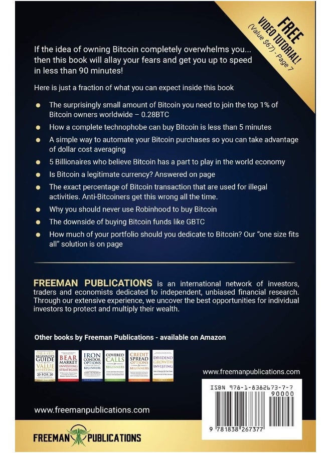 null - The Only Bitcoin Investing Book You'll Ever Need: An Absolute Beginner's Guide to the Cryptocurrency Which Is Changing the World and Your Finances in 2021 and Beyond - Image 1